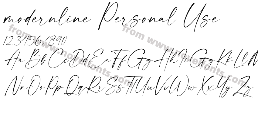 modernline Personal UsePreview