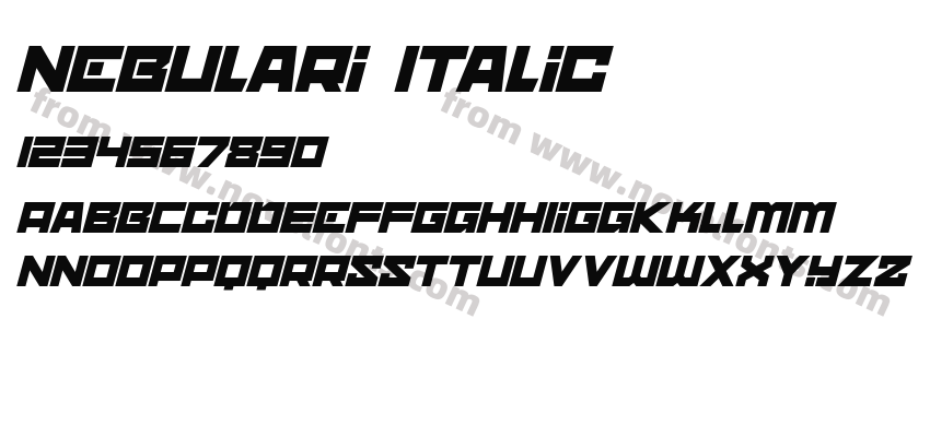 nebulari ItalicPreview