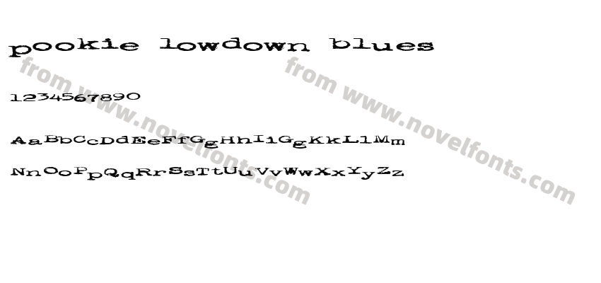 pookie lowdown bluesPreview