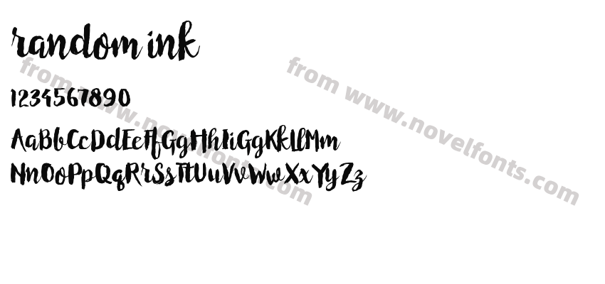 random inkPreview