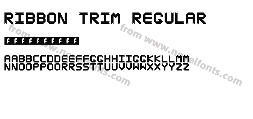 ribbon trim RegularPreview