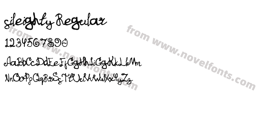 sileighty RegularPreview