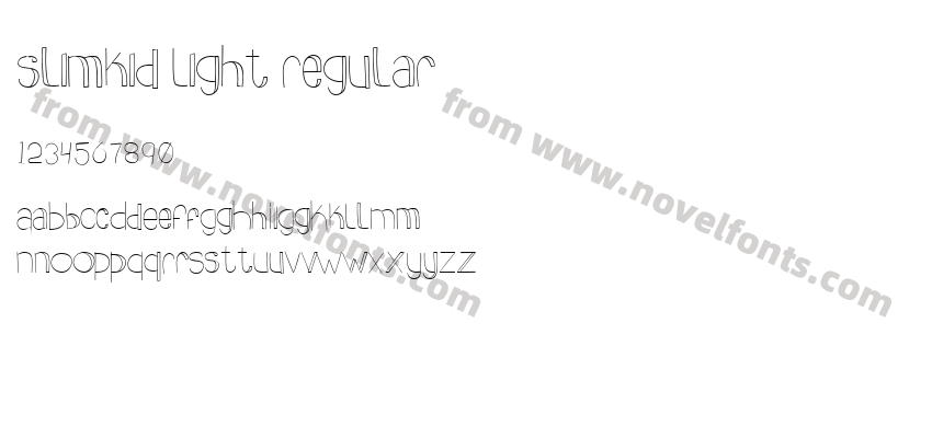 slimkid Light RegularPreview
