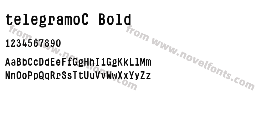 telegramoC BoldPreview