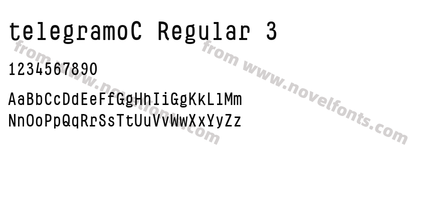 telegramoC Regular 3Preview