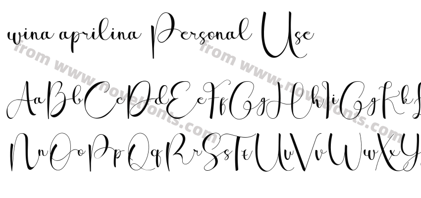 wina aprilina Personal UsePreview