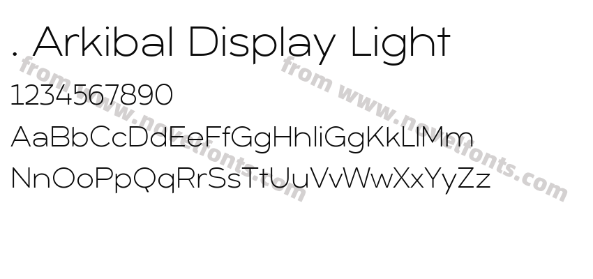. Arkibal Display LightPreview