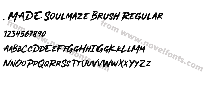 . MADE Soulmaze Brush RegularPreview
