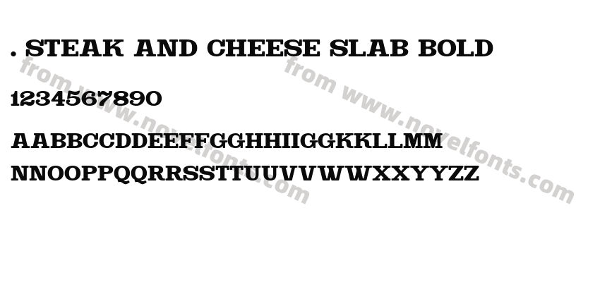 . Steak And Cheese Slab BoldPreview