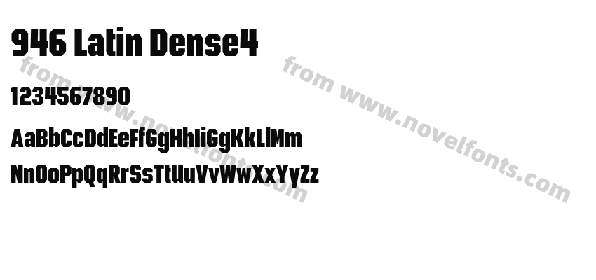 946 Latin Dense4Preview