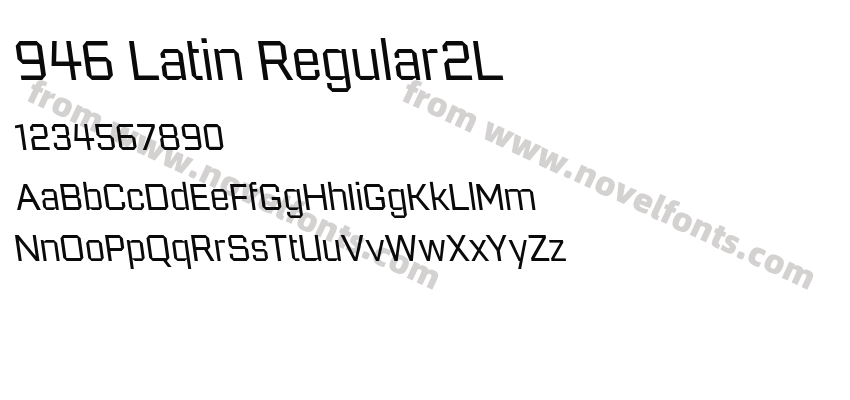 946 Latin Regular2LPreview