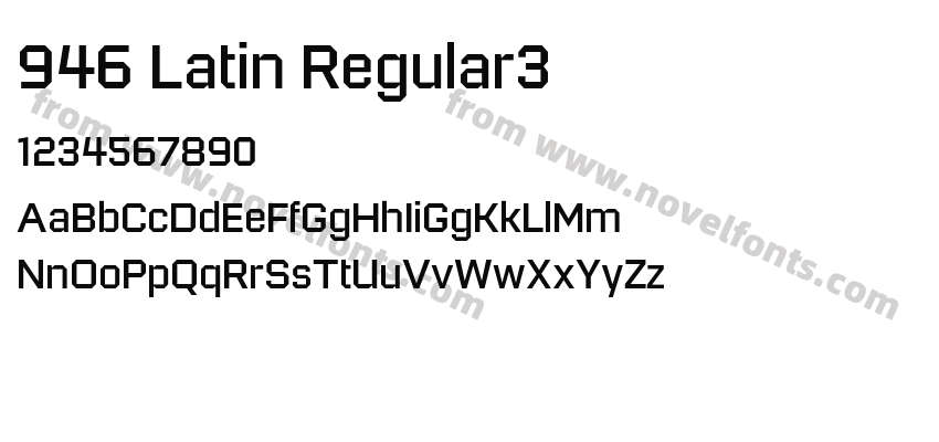 946 Latin Regular3Preview