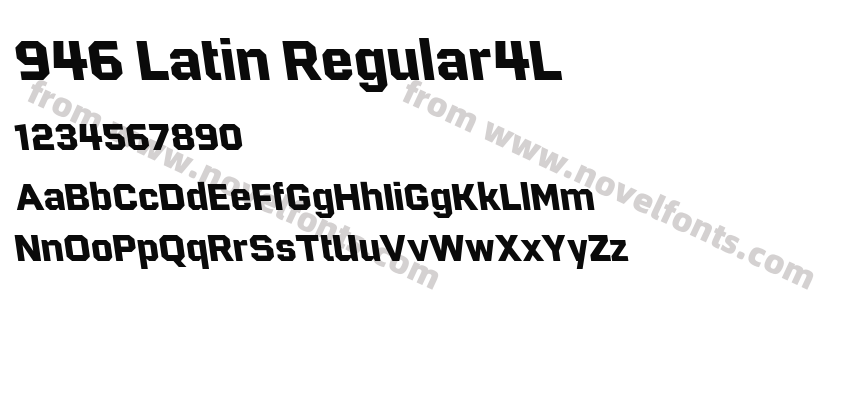 946 Latin Regular4LPreview