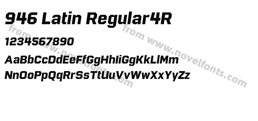 946 Latin Regular4RPreview