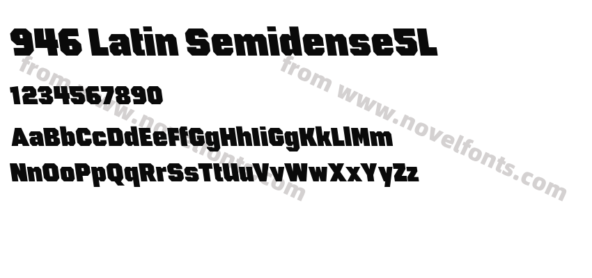 946 Latin Semidense5LPreview