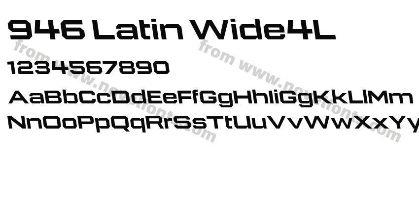 946 Latin Wide4LPreview