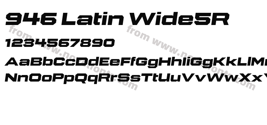 946 Latin Wide5RPreview