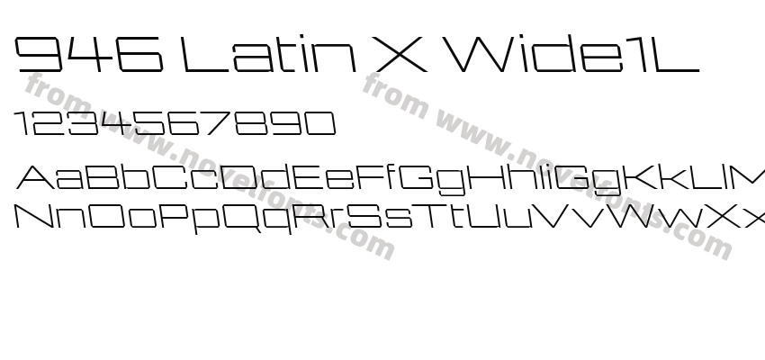 946 Latin X Wide1LPreview