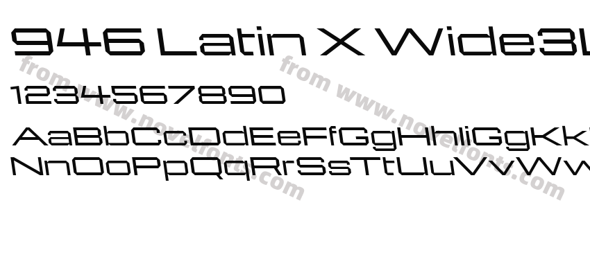 946 Latin X Wide3LPreview