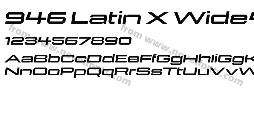 946 Latin X Wide4RPreview