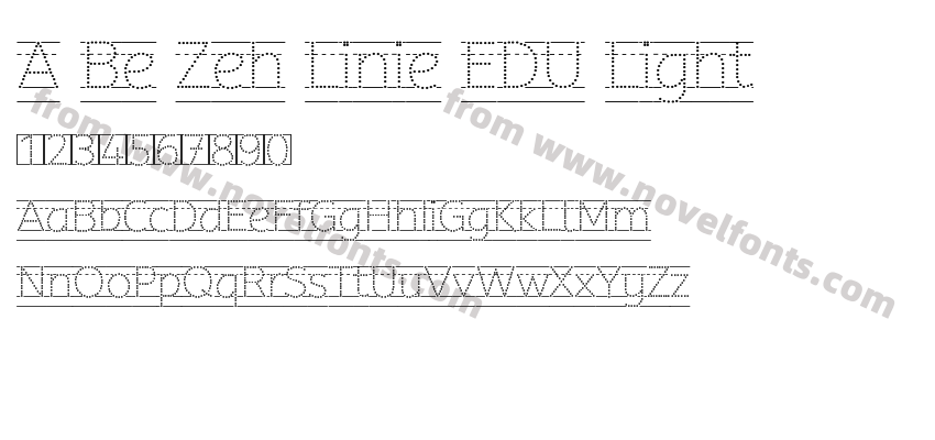 A Be Zeh Linie EDU LightPreview