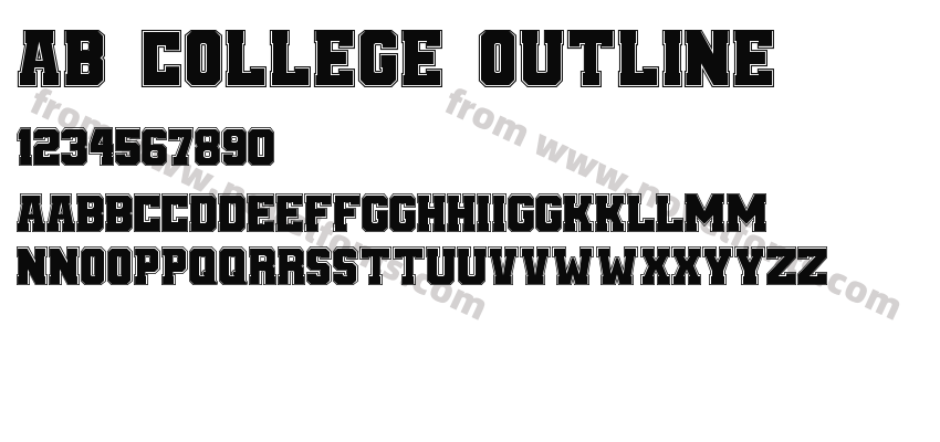 AB COLLEGE OUTLINEPreview