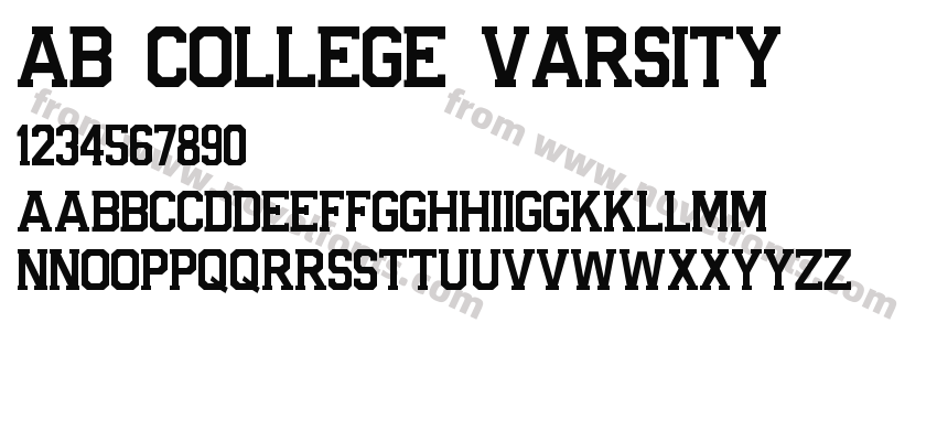 AB COLLEGE VARSITYPreview
