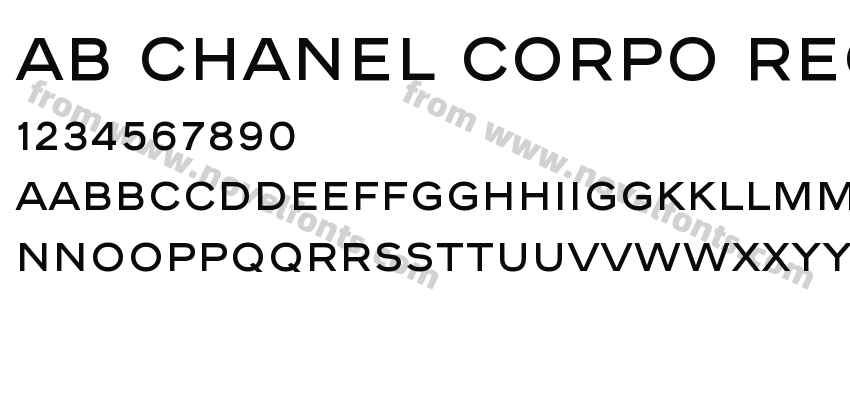 AB Chanel Corpo RegularPreview