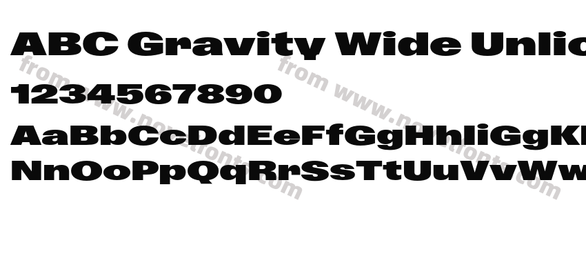 ABC Gravity Wide Unlicensed Trial RegularPreview
