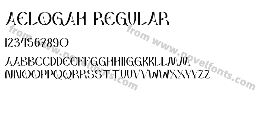 AELOGAH RegularPreview