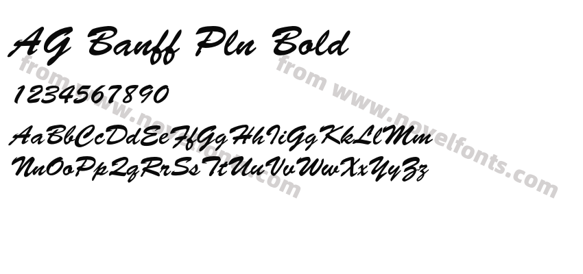 AG Banff Pln BoldPreview