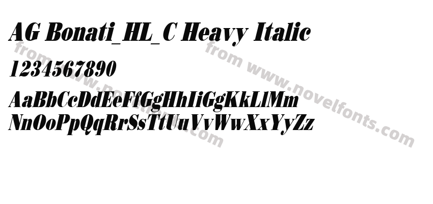 AG Bonati_HL_C Heavy ItalicPreview