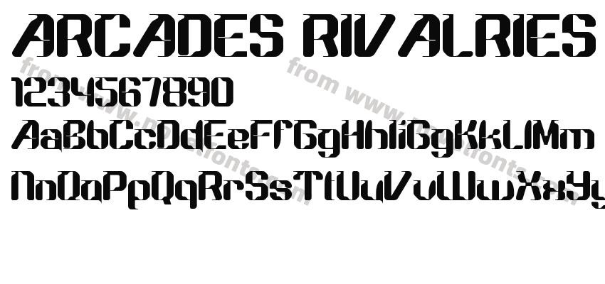 ARCADES RIVALRIES REGULARPreview
