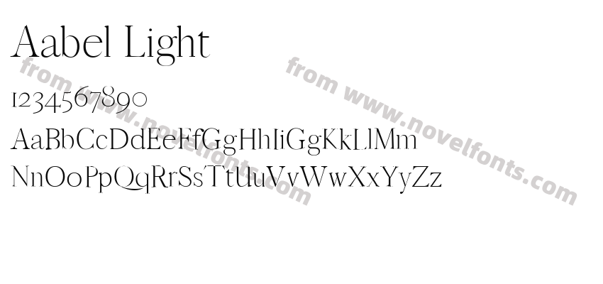 Aabel LightPreview
