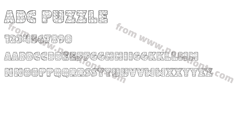 Abc PuzzlePreview