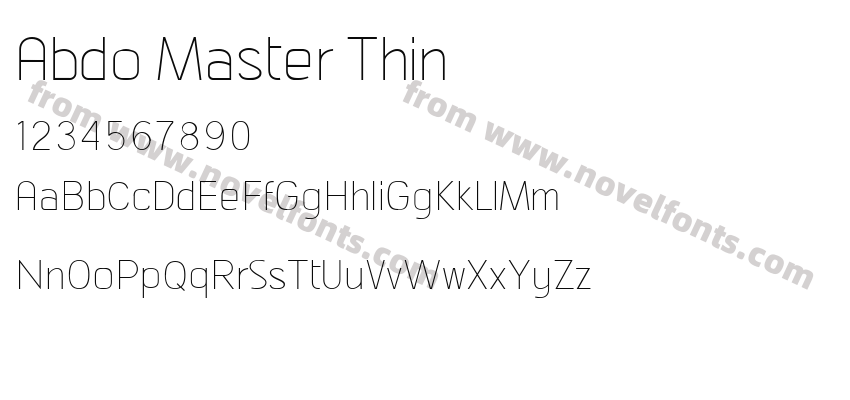 Abdo Master ThinPreview