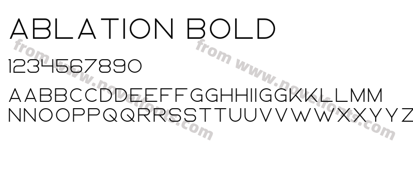 Ablation BoldPreview
