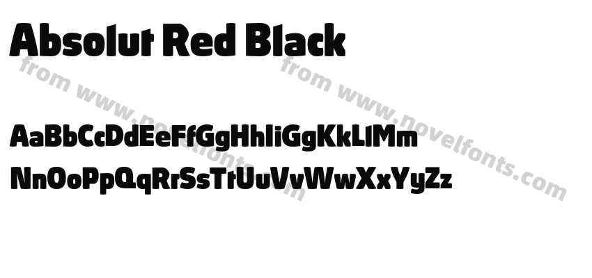 Absolut Red BlackPreview