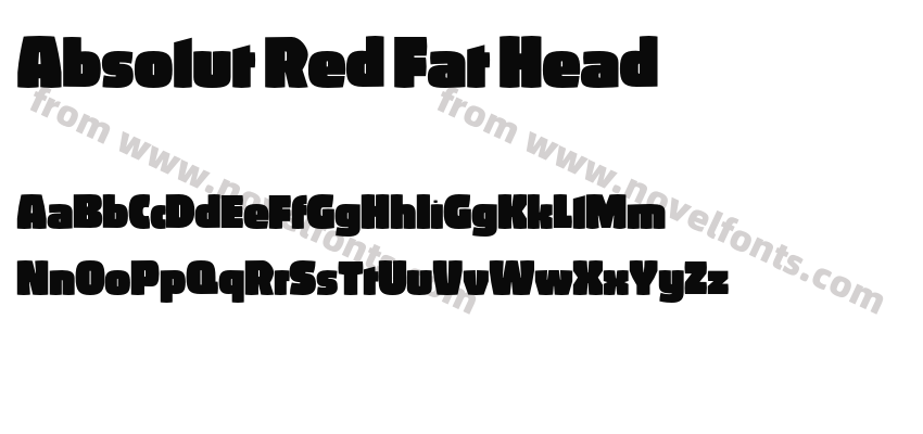 Absolut Red Fat HeadPreview