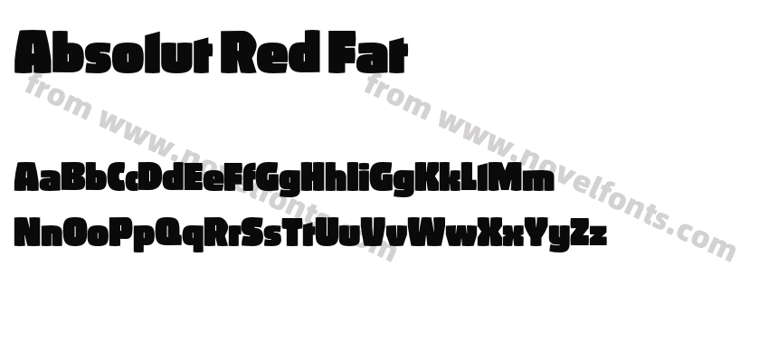 Absolut Red FatPreview