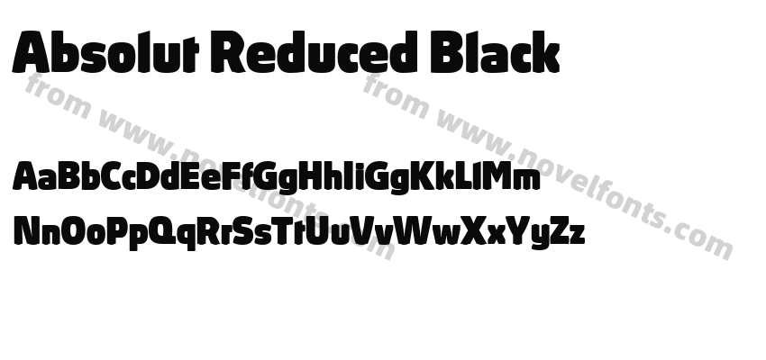 Absolut Reduced BlackPreview