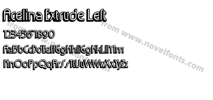 Acelina Extrude LeftPreview