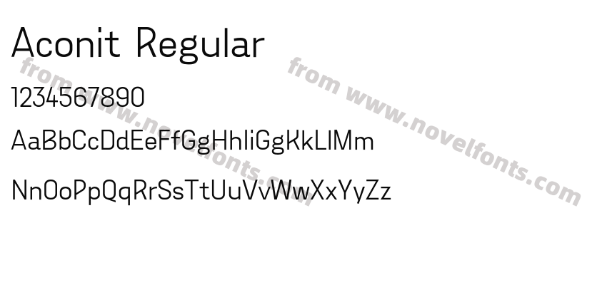 Aconit RegularPreview