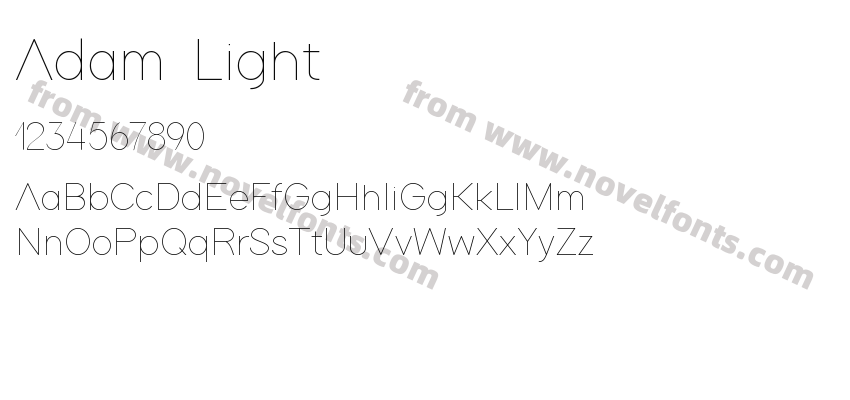 Adam LightPreview