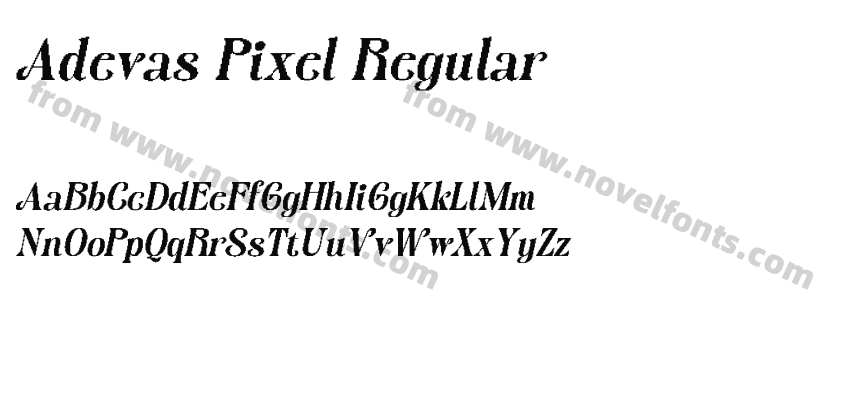 Adevas Pixel RegularPreview