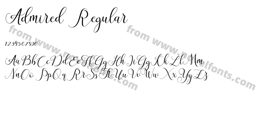 Admired RegularPreview