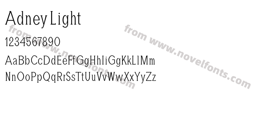 Adney LightPreview