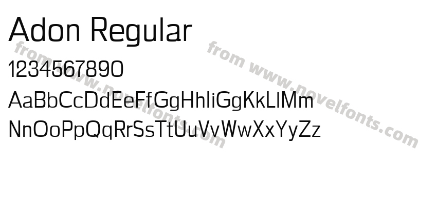 Adon RegularPreview