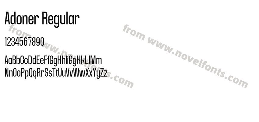 Adoner RegularPreview