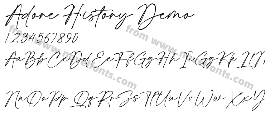 Adore History DemoPreview
